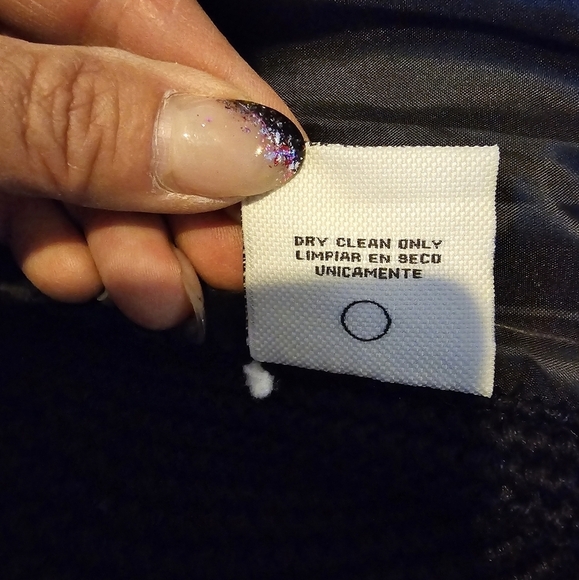 Sebby Collection Black Faux Fur Knit Vest L - Picture 10 of 11